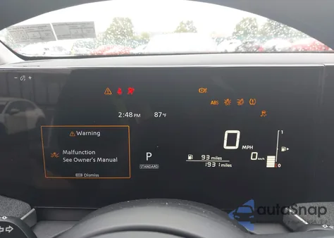 2025 Nissan Kicks Sv Intelligent Awd из США, поврежденный, VIN 3N8AP6CB4SL319640